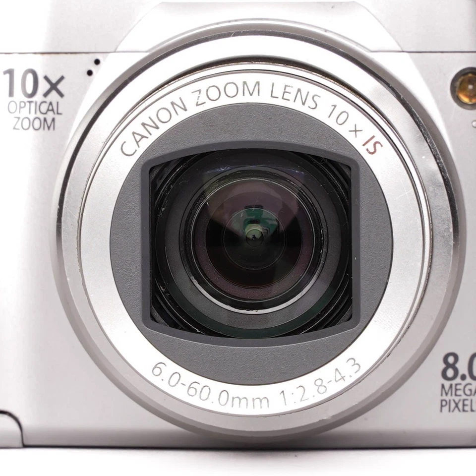 Canon PowerShot SX100 IS 8.0MP Digital Camera - Silver - FULLY FUNCTIONAL - Image 3 of 4