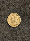 1939 D Mercury Silver Dime VG