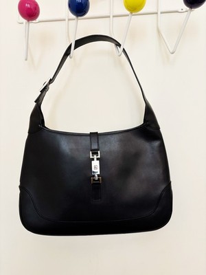 Borsa Gucci Jackie schwarz Leder von Tom Ford 
