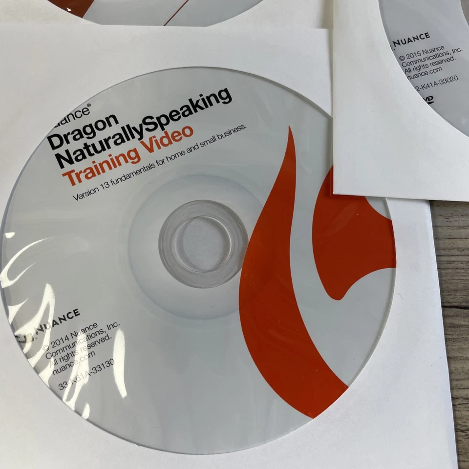 NUANCE DRAGON Speech Recognition Software DVD-ROM Version 13 w/HS-GEN-C HEADSET - Image 2 of 4