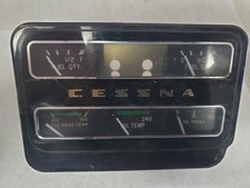 Cessna Engine Gauge Cluster For Parts Or Repair C669502-0202 Cessna Engine Gauge Cluster For Parts Or Repair C669502-0202