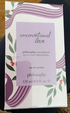 Philosophy Unconditional Love Eau de Perfume 4 oz 120 Ml For Women NIB SEALED 