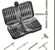 66 in 1 Magnetic Screwdriver Set DIY Detachable Ratchet Mini Screwdriver Set