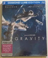 BRAND NEW SEALED Gravity Blu Ray Diamond Luxe Edition Warner Bros Sandra Bullock