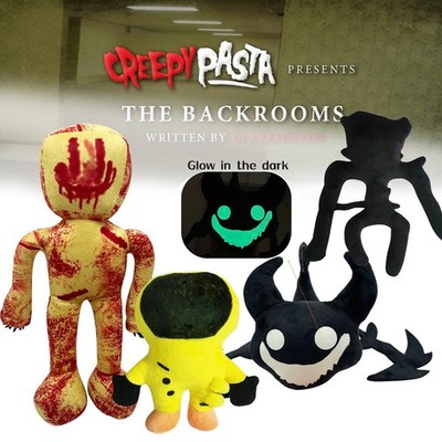 30cm Inside The Backrooms Plush Toy Character Horror Game Anime Plushie Toys