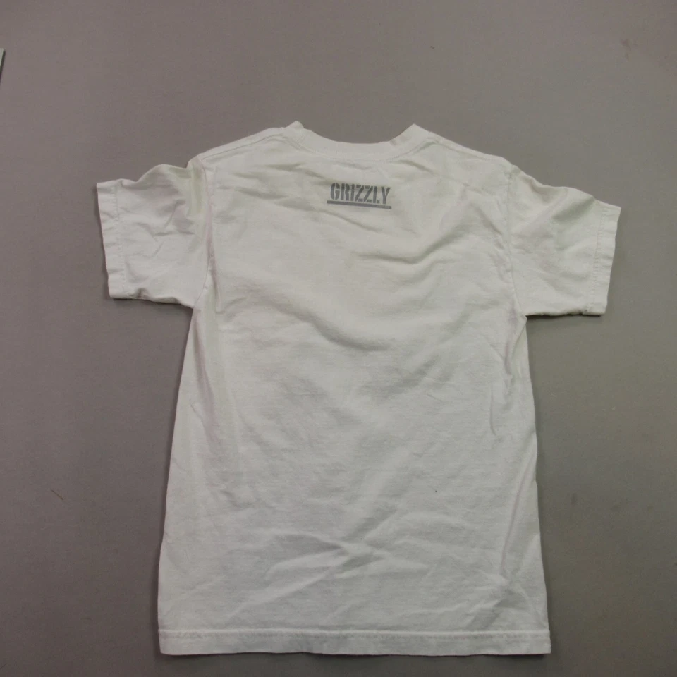 Camisa Grizzly Niños Pequeña Manga Corta Informal Cuello Redondo Ligera Exterior Foto 4 de 4