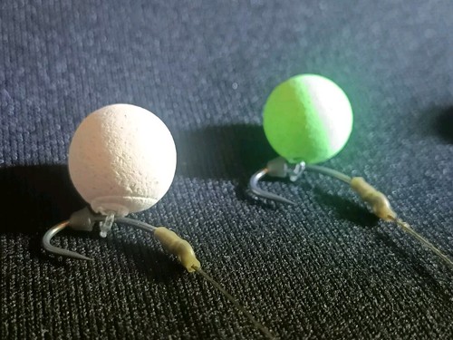 5 x PVA Solid bag rigs ready made Esp CRYOGEN Curve Shanx Hooks, size 8,6,4 - Picture 8 of 13