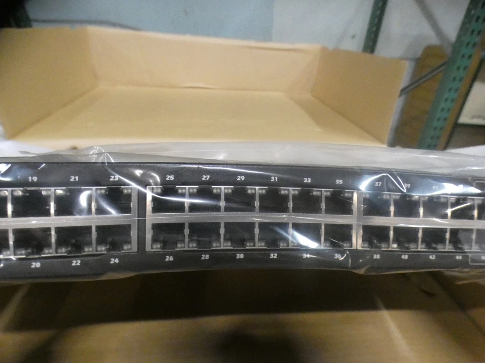 Open Box Dell PowerConnect 2848 48 Port POE Network Ethernet Switch F496K - Image 4 of 4