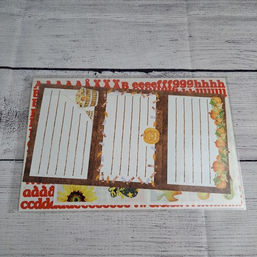 Creative Memories Scrapbooking Lot Storylines Template Stickers Colonial Vellum - Picture 7 of 15