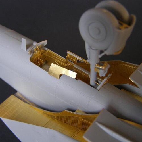 Mikoyan MiG-25, Juego de detalles de tomas de aire (para ICM) escala 1:48 foto grabada MD4821 - Imagen 4 de 11