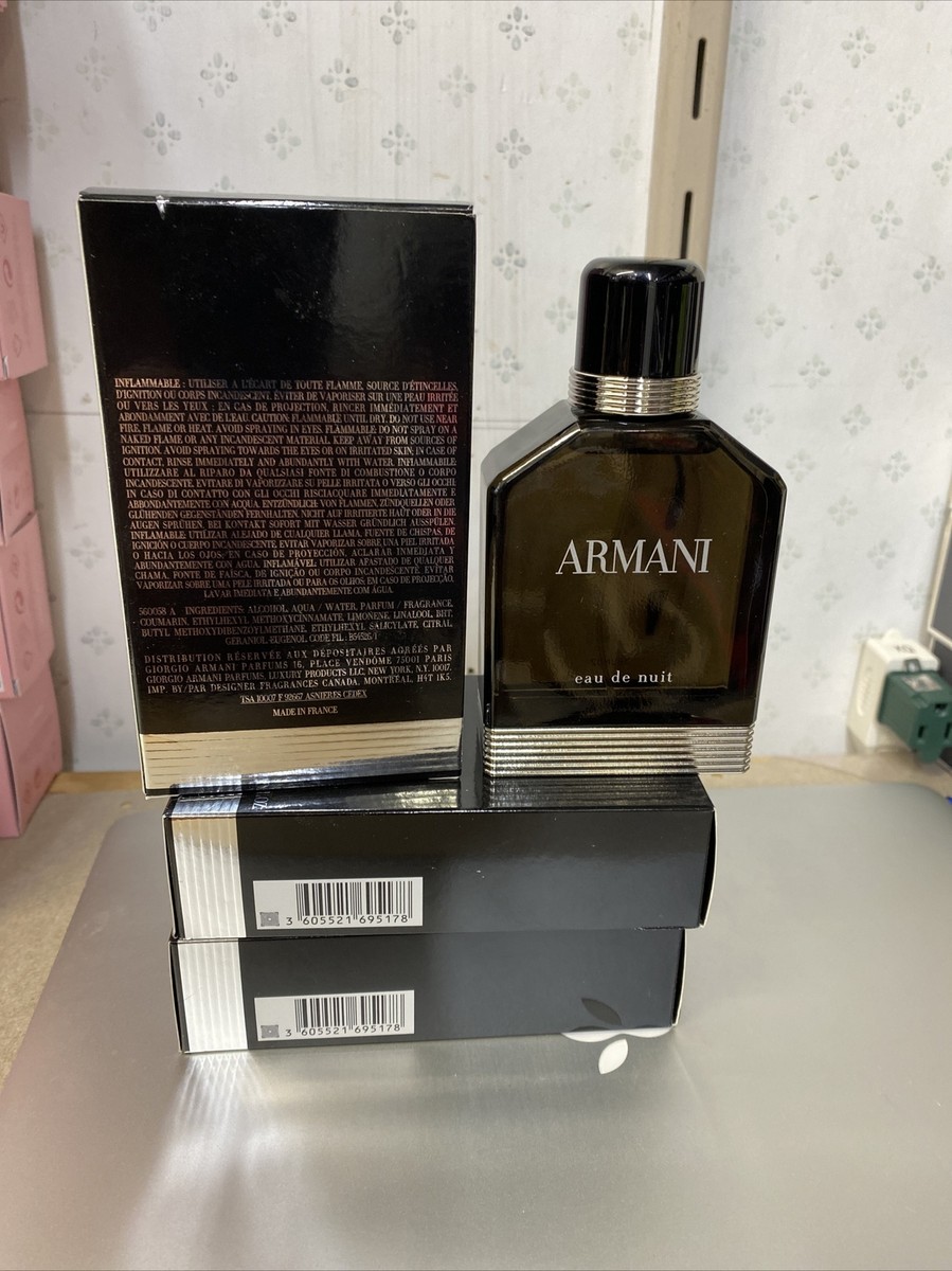 Armani eau de Nuit アルマーニ オー ド ニュイ　100ml アルマーニオードニュイウードオードパルファムスプレー