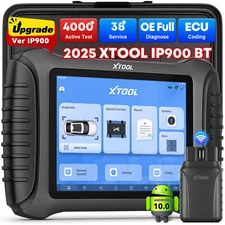 XTOOL IP900BT Bidirectional OBD2 Scanner Full System Diagnostic Tool 38+Services