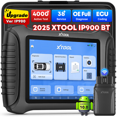 XTOOL IP900BT Bidirectional OBD2 Scanner Full System Diagnostic Tool 38+Services