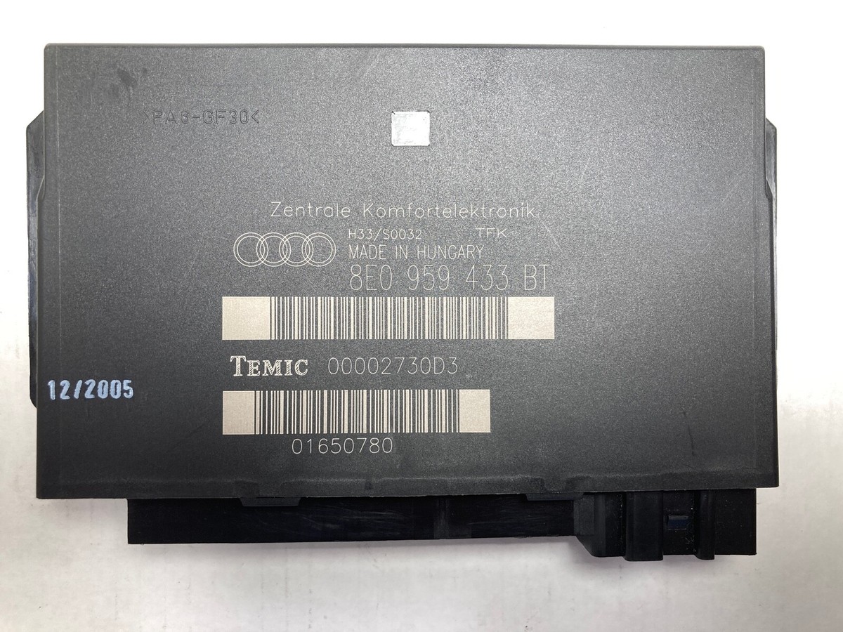 Module De Confort Audi A8 2009 - 4E0907289 / 5DK00843211 (Occasion, Bon état)