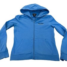 Ralph Lauren Polo Jeans Co. Women’s Full Zip Blue Hoodie Jacket Medium