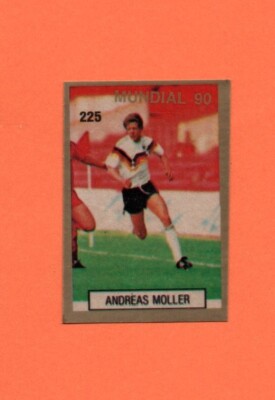 ANDREAS MOELLER DEUTSCHLAND WELTMEISTER  ITALIA 90 REYUCA NO PANINI NEU ITALIEN