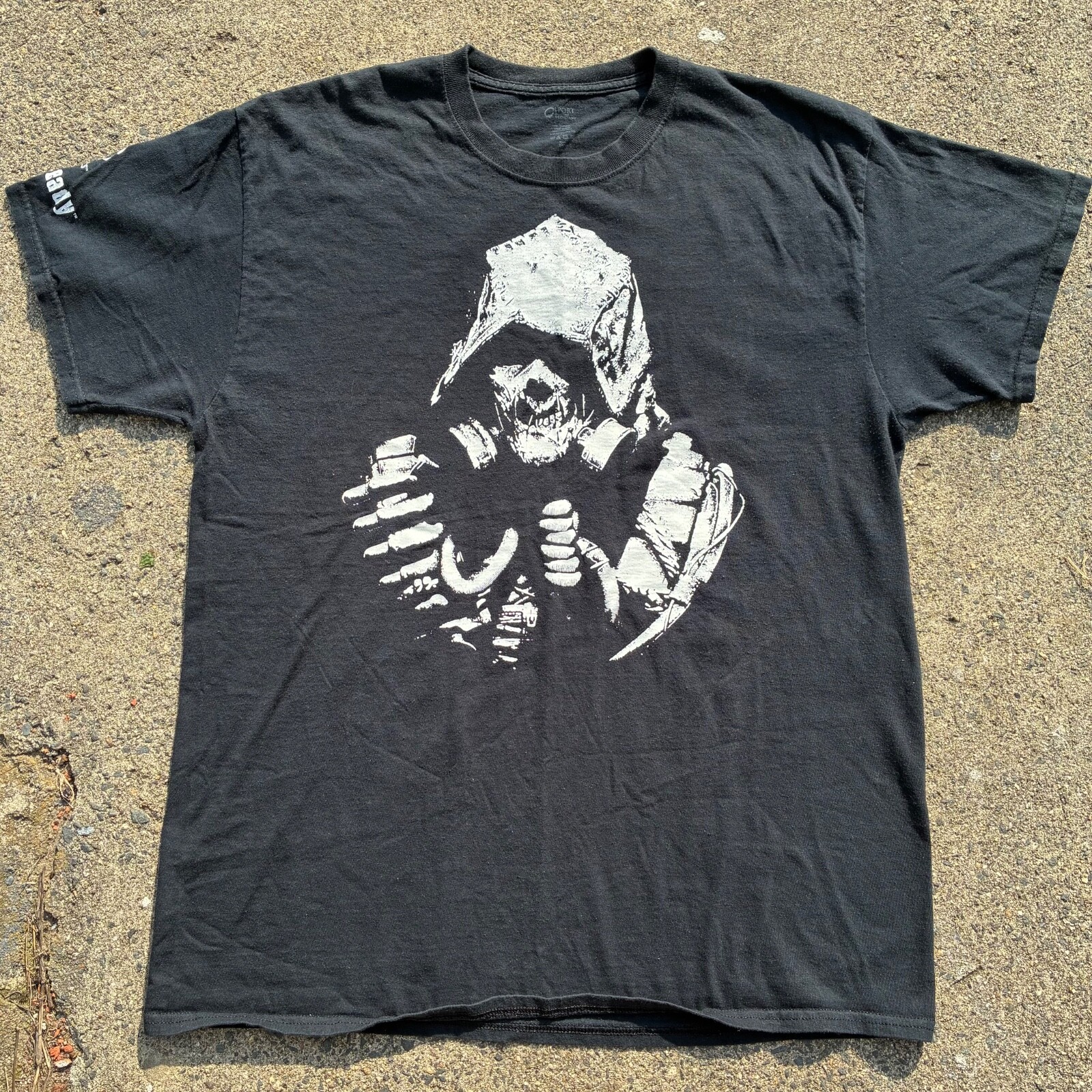 DC Comics Batman Arkham Knight Scarecrow Rocksteady Video Game T-Shirt Men's XL