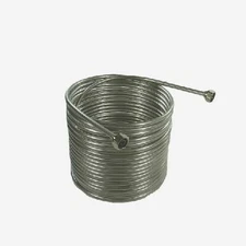NY Brew Supply Jockey Box Stainless Steel Coil - 3/8" x 50', Left Hand
