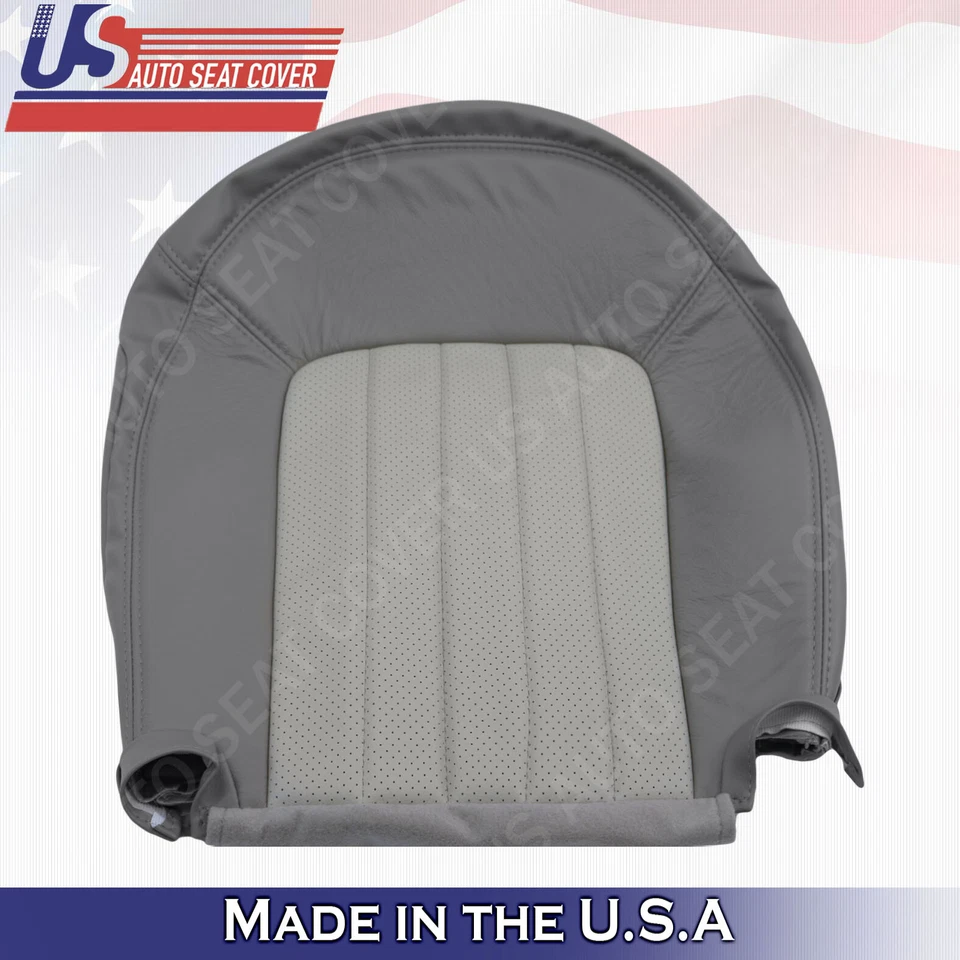 Кожаный чехол на сиденье для водителя и пассажира 2002-2005 Mercury Mountaineer СЕРЫЙ - Изображение 4 из 4
