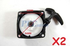 LOT2 OF 2 STROKE 49cc Pocket Super Dirt Bike Scooter Pull Start Starter M PU01x2