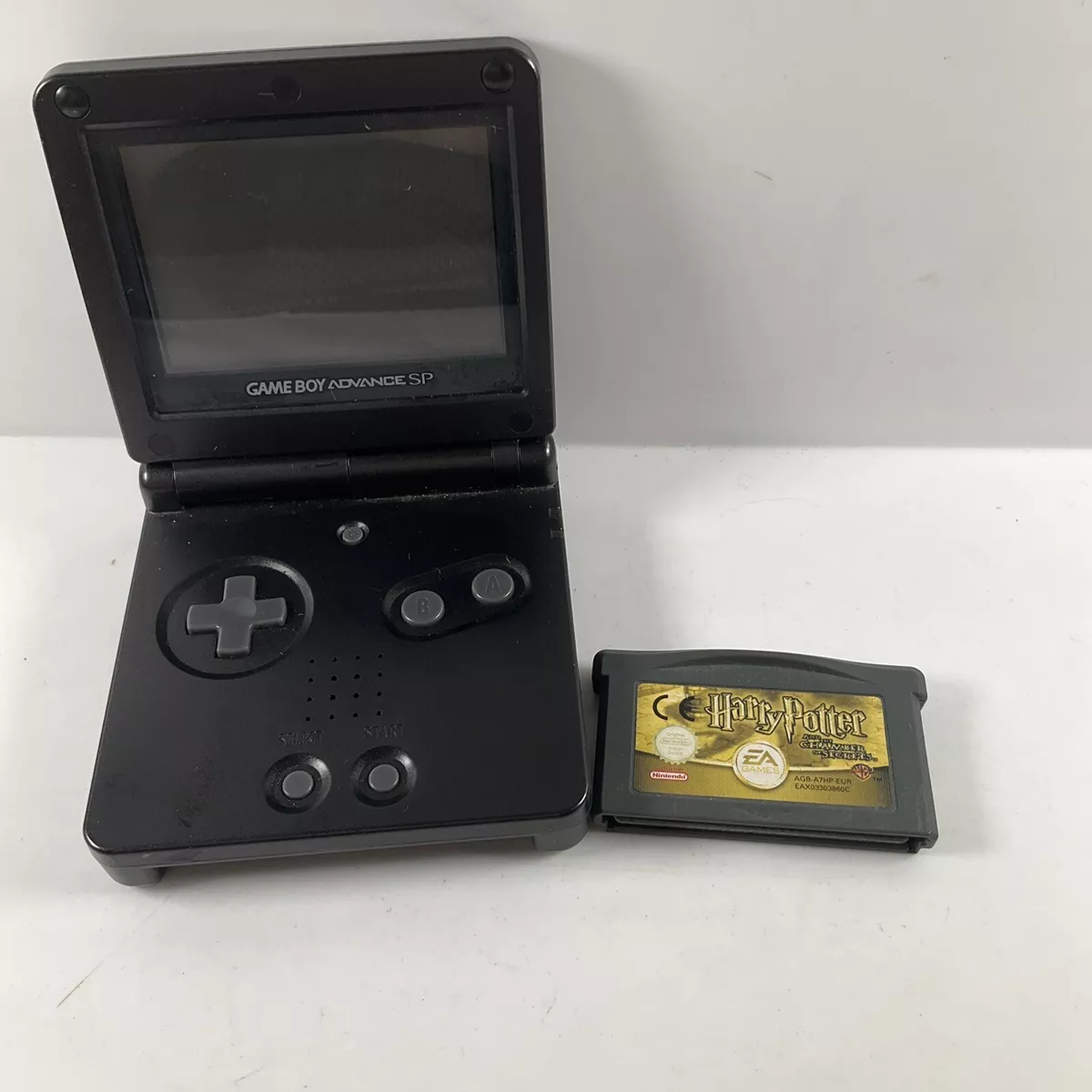 Onyx Black Gameboy Advance SP System Used