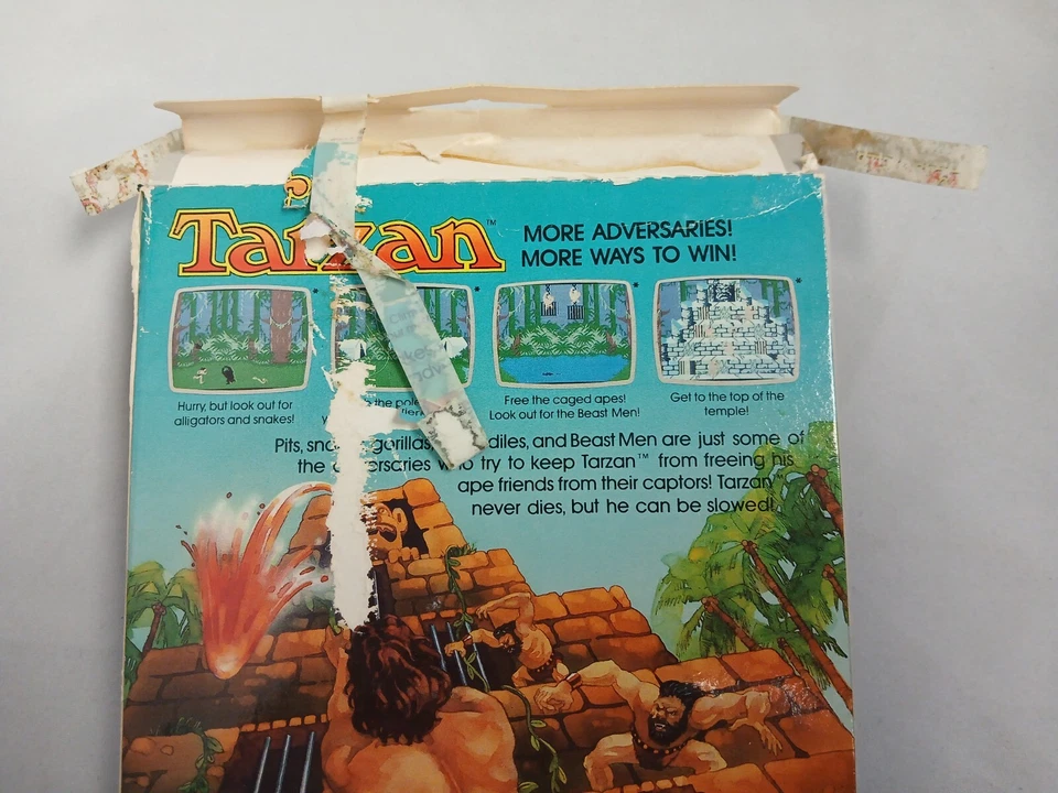 Tarzan Colecovision - CIB Complete with Box and Instruction Manual Coleco 1983 - Image 4 of 4