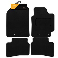 Fits Kia Rio 2017-Onwards Fully Tailored Carpet Car Floor Mats Black 4Pc