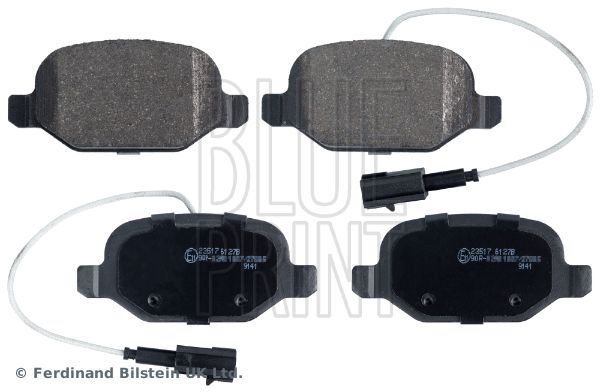 Blue Print ADL144219 Bremsbelagsatz, Scheibenbremse Hinten FüR Alfa Romeo-image