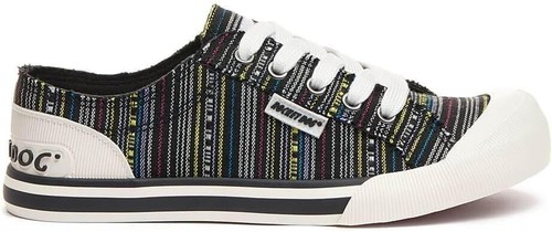 Mujer Cohete Perro Jazzin Lona Con Cordones Entrenador Plano Surtido Colores Talla Nuevo - Imagen 41 de 93