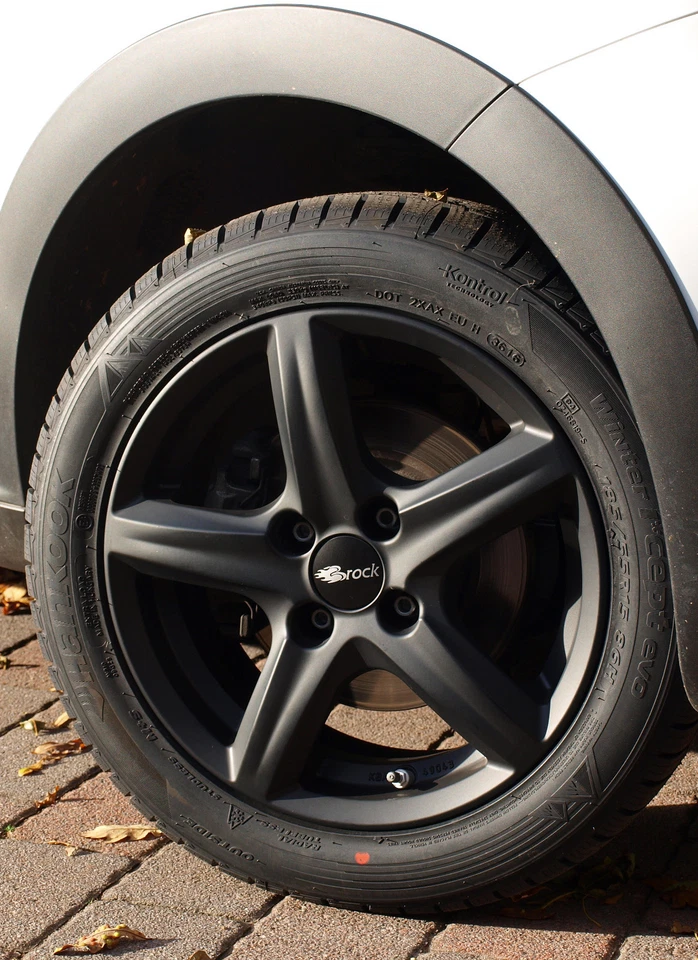 Winterräder smart 453 Brock RC24 fortwo forfour Alufelgen Winterreifen Hankook - Bild 2 von 4