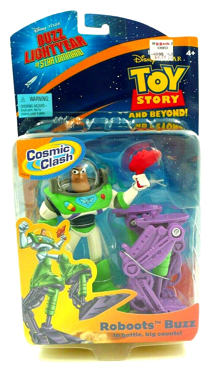 Roboots Buzz Lightyear Star Command TV Show Cosmic Clash Disney