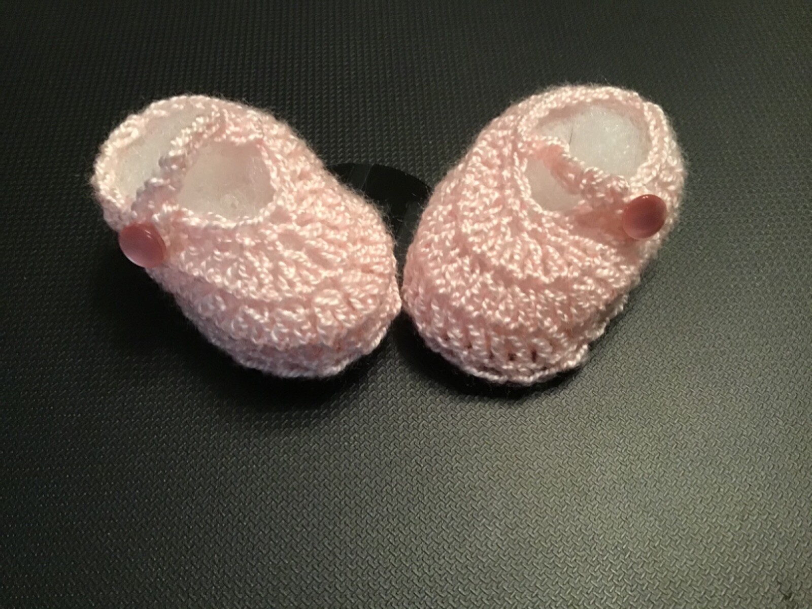 Booties Crochet Doll Shoes Booties Pink Mary Jane