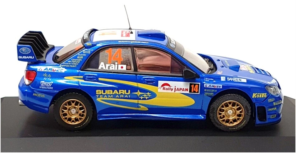 HPI Racing 1/43 Scale 947 - Subaru Impreza WRC 2006 Japan #14 - Image 3 of 4