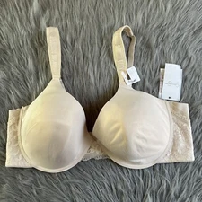 Jessica Simpson Lightly Lined Bra Womens Size 42D Underwire Back Closure