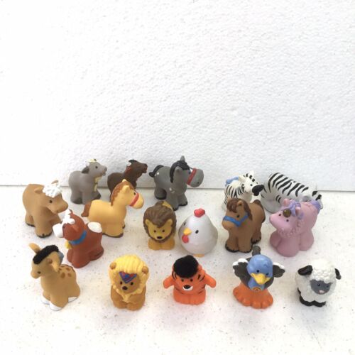 Huge Fisher Price Little People Animals Lot