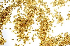 0.250 GRAMS ALASKAN YUKON BC NATURAL PURE GOLD NUGGETS #20 MESH