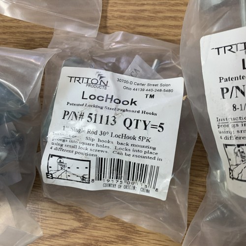 Lot Of 10 Triton Products LocHooks See All Pics - Picture 6 of 11