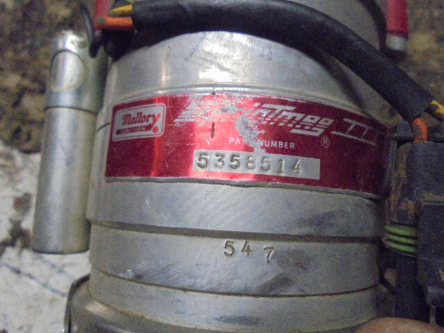 Magneto Mallory 5358514 Sprint Mag III + Transformer 28900A SBC BBC ...