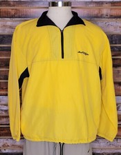 Vintage Made in USA Surf Style Quarter Zip Pullover Size Med/Lrg
