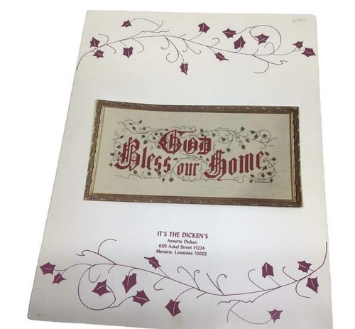 Counted Cross Stitch Family Tree Quotes Alphabet America Holidays Amish Lot 7 - Picture 2 of 10