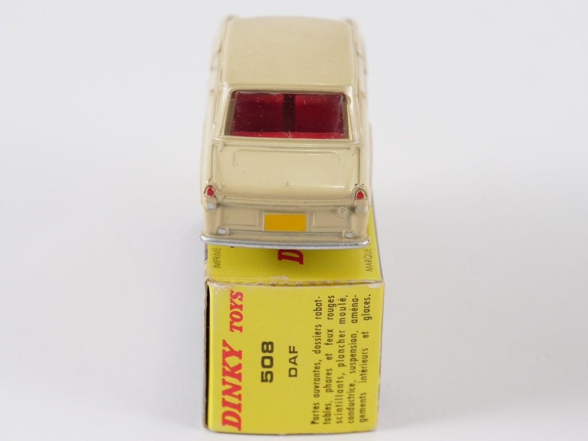 Dinky Spielzeug F Nr°508 DAF Limousine Nie Unbespielt IN
