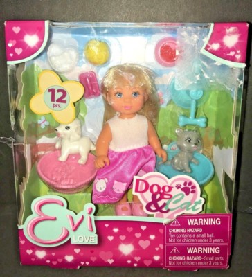 SIMBA TOYS- EVI LOVE - DOG AND CAT PLAY SET