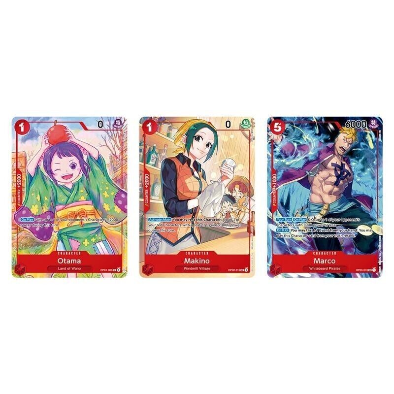 ワンピースカード お玉 マキノ マルコ 1st Anniversary set ワンピースカード お玉 マキノ マルコ 1st Anniversary set