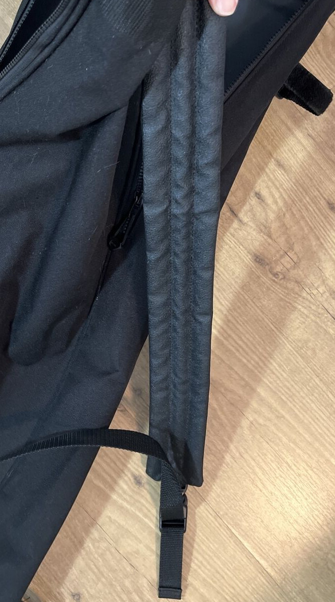 Kona Beach Tennis Equipment Bag Tote Backpack Frog Black Large 40x10x8