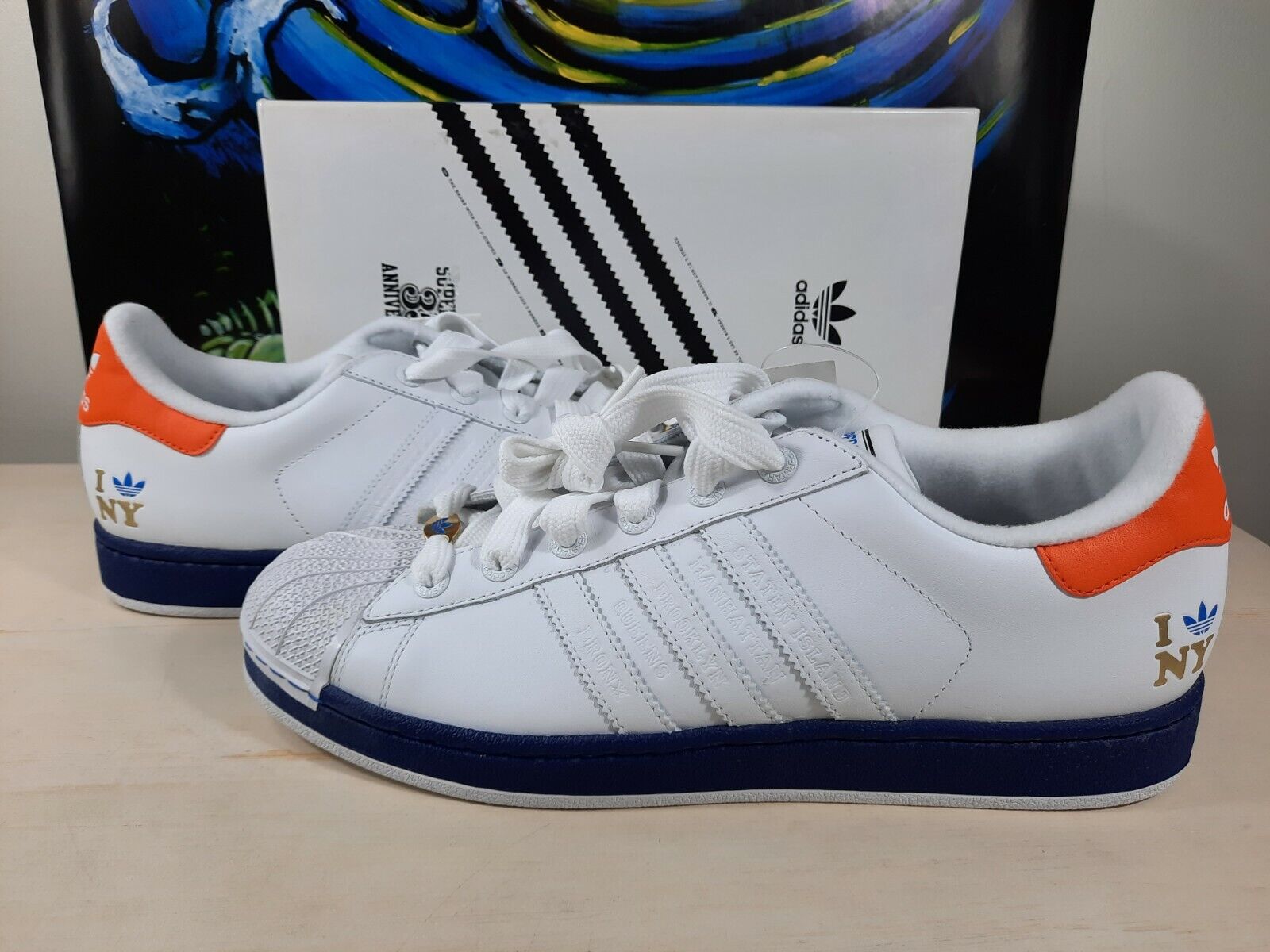 2005 Adidas Superstar 2 35th Anniversary &#034;Nyc&#034; New Rare | eBay