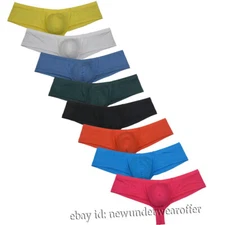 Sexy Men's Mini Cheeky Boxer Briefs Underwear Contour Pouch Bikini Boxers Shorts