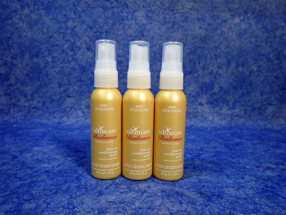 Regis Designline Ultimate Radiance Leave-In Conditioning Styler 2oz 3 Pack