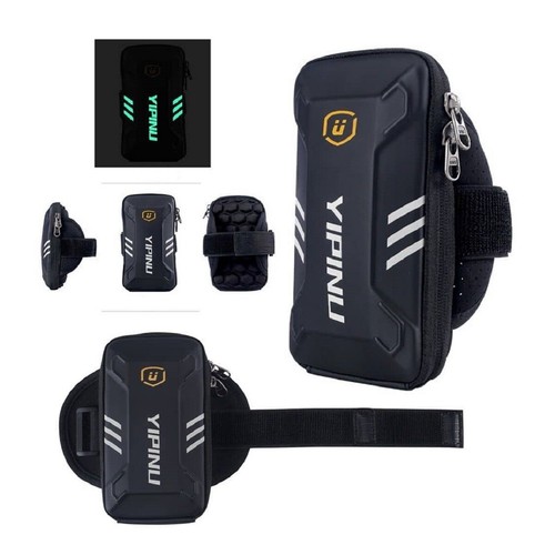 for Realme 9 Pro+ (2022) Waterproof Reflective Armband Case Sport Running Wal... - Photo 2 sur 6