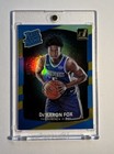 2017 Panini Donruss Basketball Holo Yellow Laser De'Aaron Fox #196
