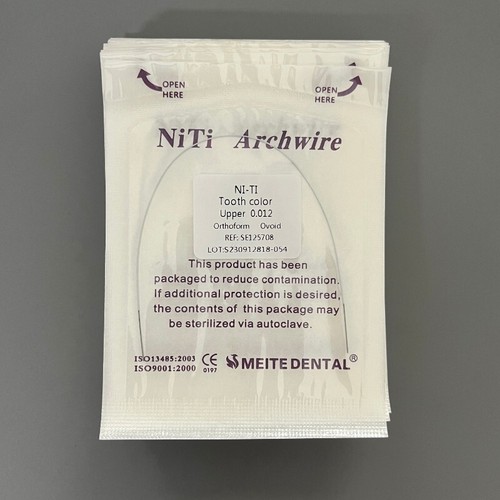 Dental Orthodontic Super Elastic Niti Tooth Color Round Arch Wires Ovoid - Foto 6 di 15